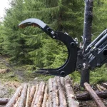 Hydraulický drevený drapák KELLFRI euro príslušenstvo - Image 2