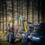 3-tonový lesný príves ATV so 4,2 m žeriavom - Image 11