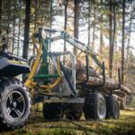 3-tonový lesný príves ATV so 4,2 m žeriavom - Image 14