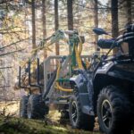 3-tonový lesný príves ATV so 4,2 m žeriavom - Image 15