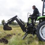 Rýpadlo-bagr pre traktor 25-50 hp
