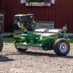 Cepová kosačka na štvorkolky s klapkou, 1,2 m, 15 hp
