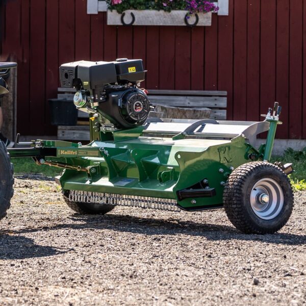 Cepová kosačka na štvorkolky s klapkou, 1,2 m, 15 hp