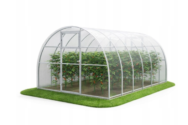 Polykarbonátový skleník 3x8m profil 40x20mm s 4mm polykarbonátom